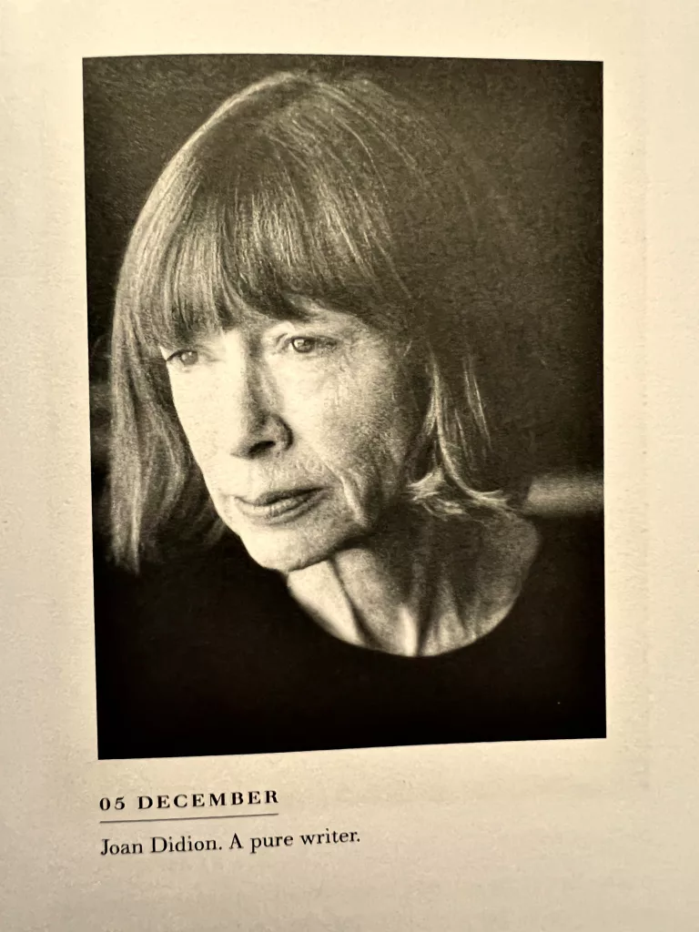 Eintrag aus Patti Smith A Book Of Days