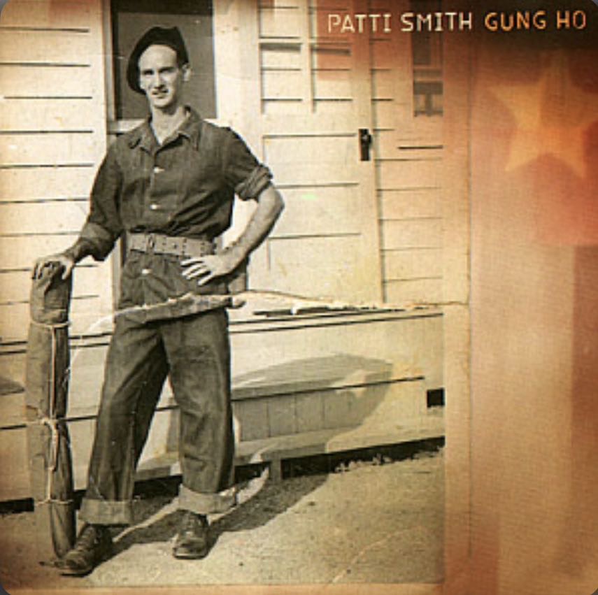 Patti Smith Vater Grant Smith auf dem Albumcover von GUNG HO