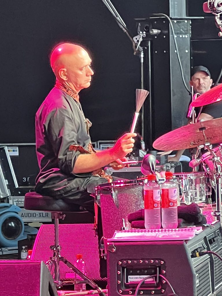 Mit Patti Smith on Europe-Tour. Patti Smith Quartet on Stage in Mainz