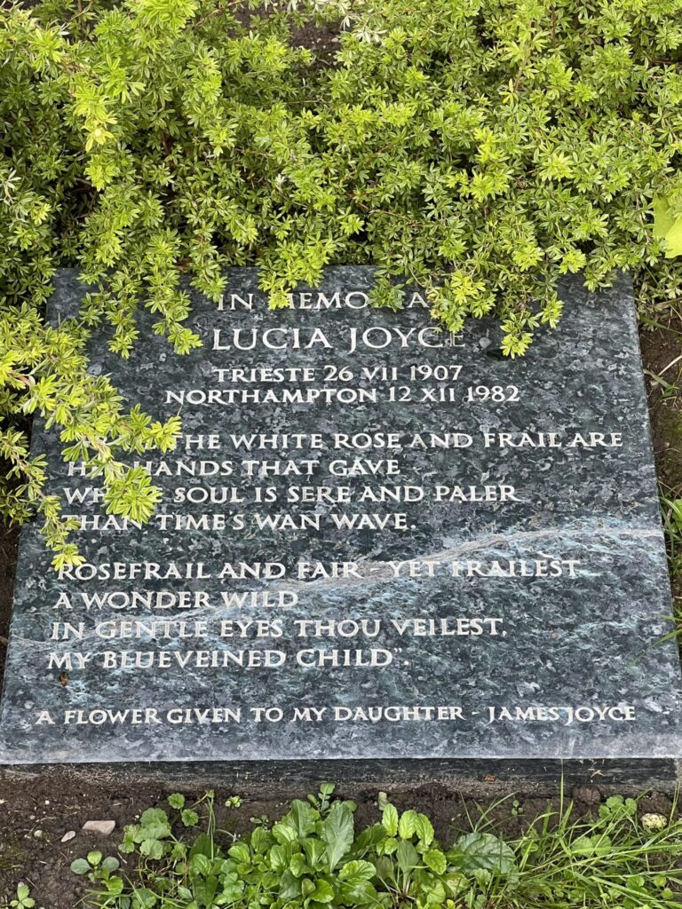 Mit Patti Smith on Europe-Tour in Zurich. Ein Moment bei James Joyce in Fluntern – Sprachvirtuose, Wanderer, Weltliterat.