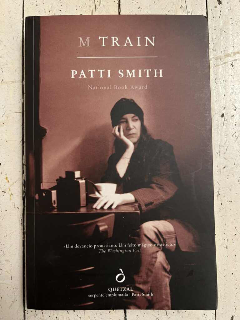 MTrain von Patti Smith: portugiesische Ausgabe