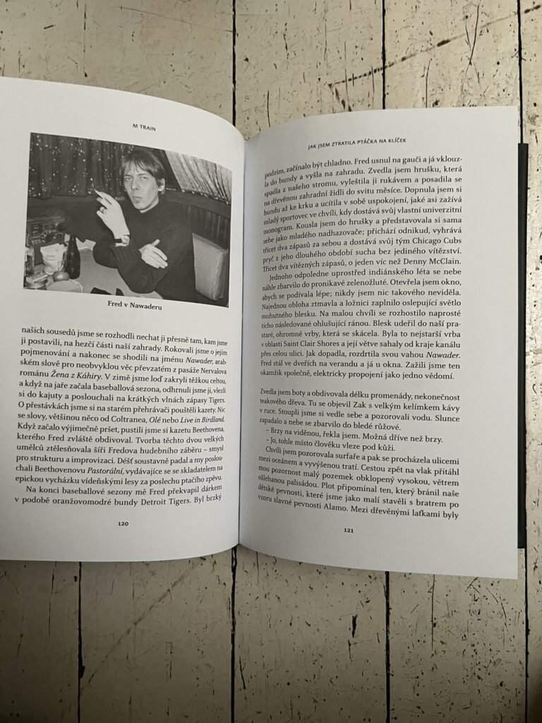 MTrain von Patti Smith: tschechische Ausgabe