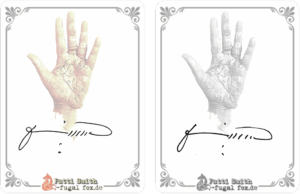 Bookplate (Exlibris)<br> signed by Patti Smith